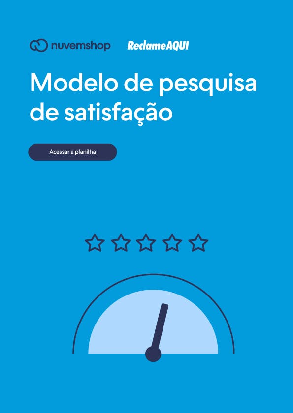 modelo de pesquisa de satisfação capa do ebook