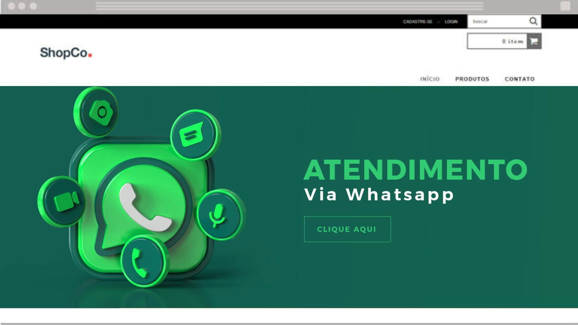 capa mostrando a capa do banner whatsapp