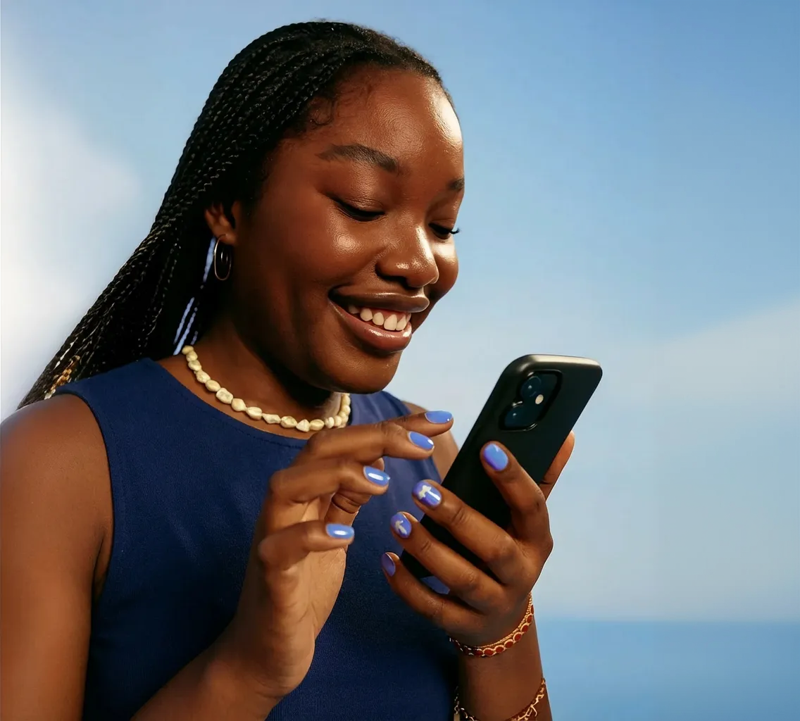 Lojista recebendo notificação de venda pelo WhatsApp